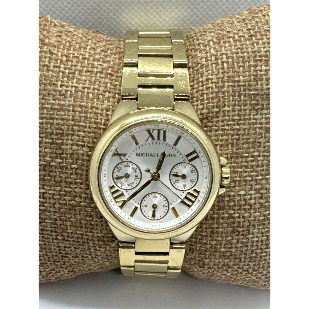 Michael Kors MK6449 Women's Gold Stainless Steel Analog Dial Quartz Watch JNA814